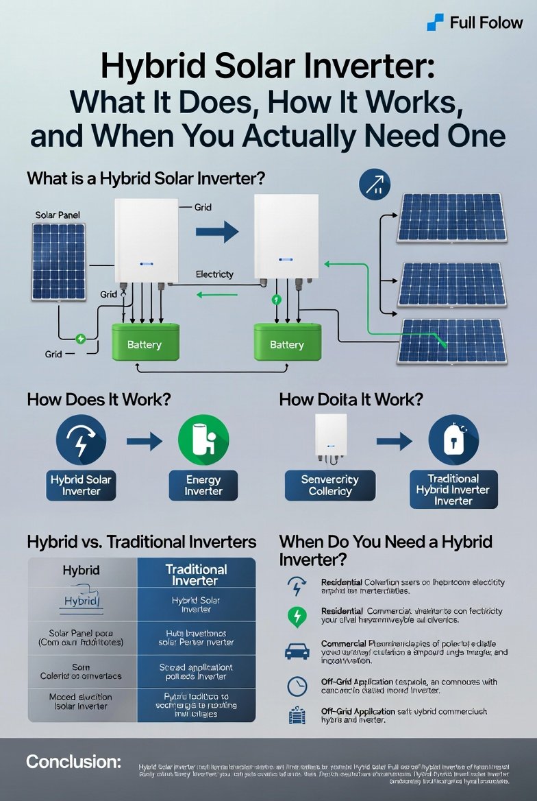 hybrid solar inverter